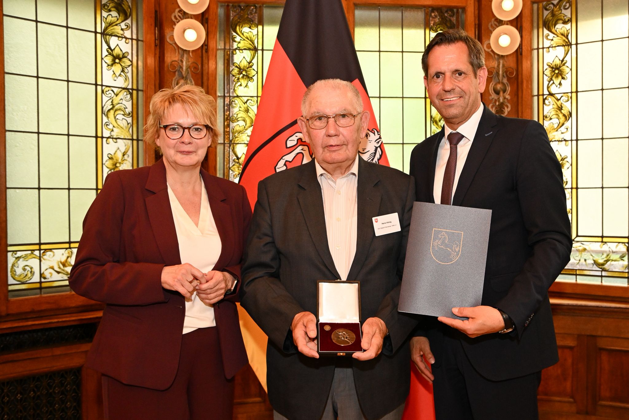 Eine ganz besondere Auszeichnung für unseren 1. Vorsitzenden Heinz König.
